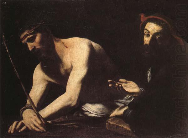 CARACCIOLO, Giovanni Battista Christ Before Caiaphas china oil painting image